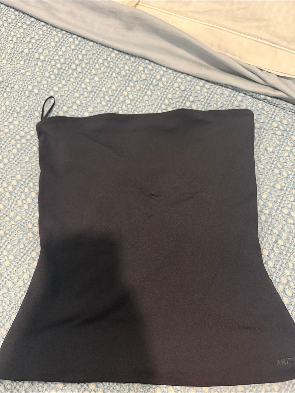 Black Strapless Tube top - Women's Sleek A-Line